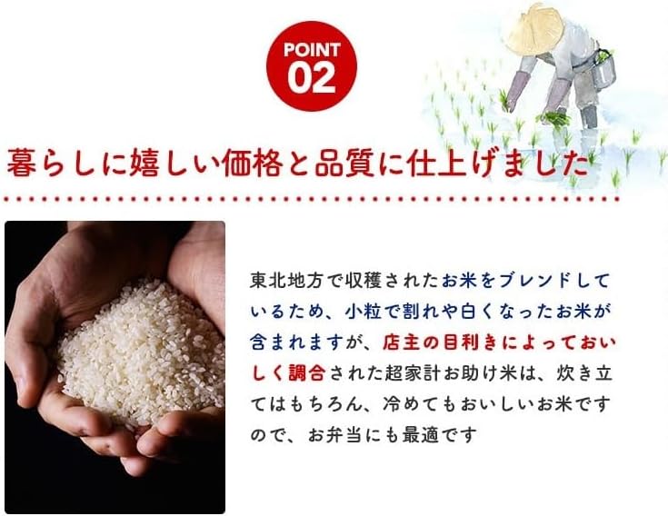 【こまち姫】米 5kg 令和7年産 東北産 こまち姫(オリジナルブレンド米)ギフト(5kg×1袋)