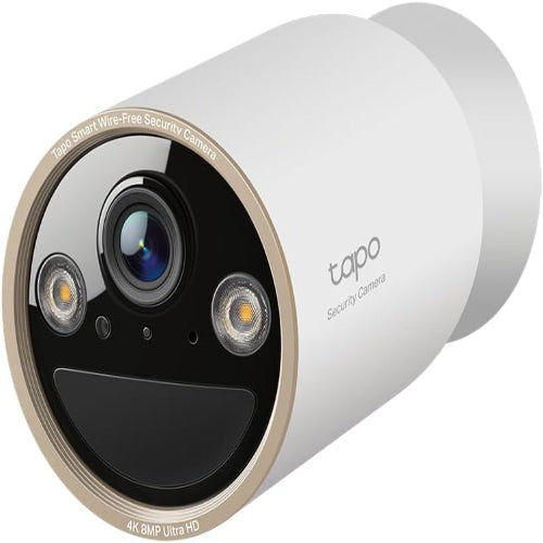 TP-Link Tapo 防犯カメラ 見守りカメラ Wi-Fi フルワイヤレス 充電式 4K 8MP IP66 防水防塵 フルカラー Tapo C460/A