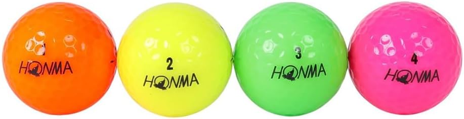 ホンマ(HONMA) 1ダース(12球入) ゴルフ 公認球 D1 Ball 2024