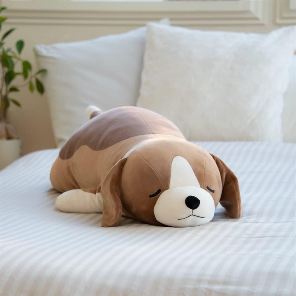 Livheart 抱きまくら 犬 ふわふわ かわいい ぬいぐるみ...