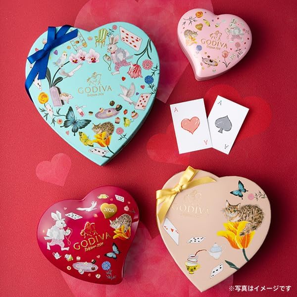 バレンタイン ゴディバ（GODIVA）アリスのティーパーティ セレクション（6粒入）チョコレート（ギフト スイーツ プレゼント）