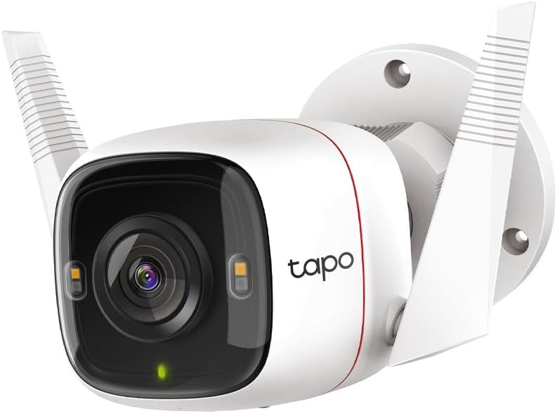TP-Link WiFi ネットワークカメラ 屋外カメラ 300万画素 IP66防水・防塵 防犯カメラ 音声通話可能 3年保証 Tapo C310/A