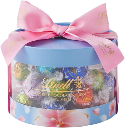 【 Lindt 公式】リンツ チョコレート リンドールギフトボックス 80個入 ホワイトデー お返し ギフト プレゼント ショッピングバッグL付