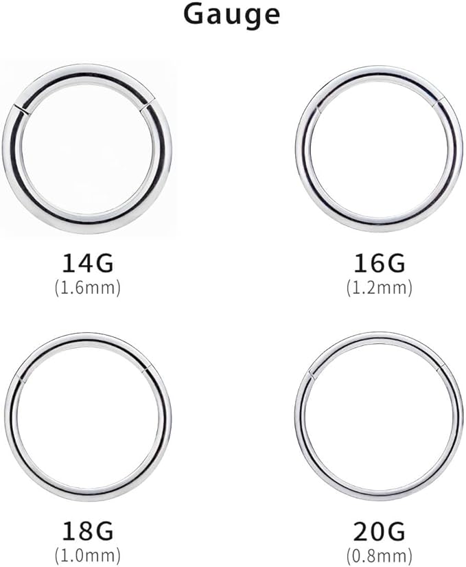 [From da Phactory] フロム ダ ファクトリー ワンタッチセグメントリング トラガス ヘリックス コンク 軟骨ピアス
