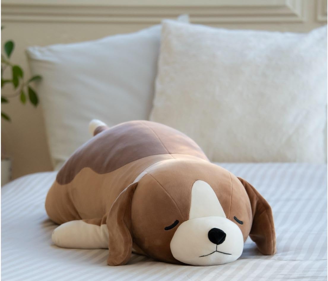 Livheart 抱きまくら 犬 ふわふわ かわいい ぬいぐるみ...