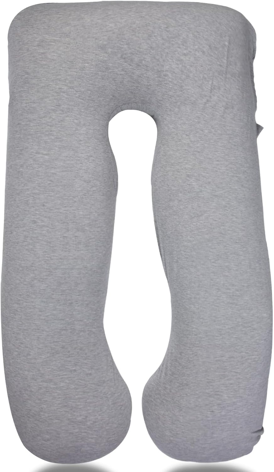 Awesling U字型抱き枕 全身枕 授乳クッション グレー