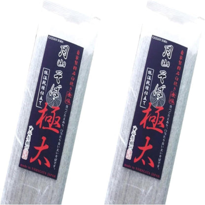 玉谷製麺所 月山そば極太 180g (× 2)