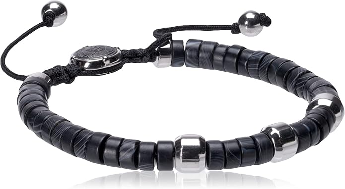 Diesel オールジェンダー ステンレススチールブレスレット, One Size, 金属, 宝石なし