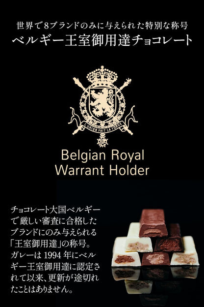 誕生日ギフト ガレー Galler チョコレート ベルギー王室御用達 ミニバー 10本入り プレゼント スイーツ お菓子 個包装 お取り寄せ メッセージカード 手さげ袋付き