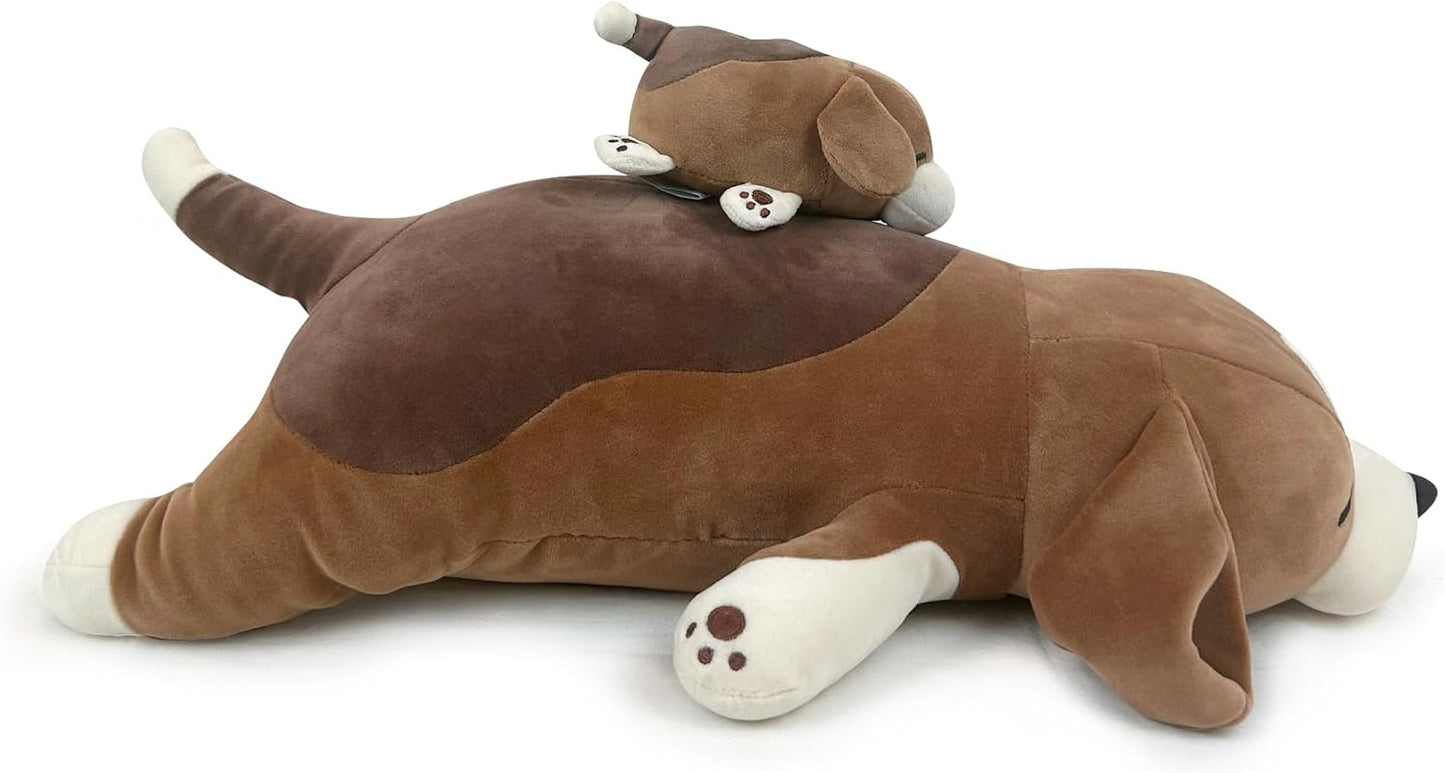 Livheart 抱きまくら 犬 ふわふわ かわいい ぬいぐるみ...