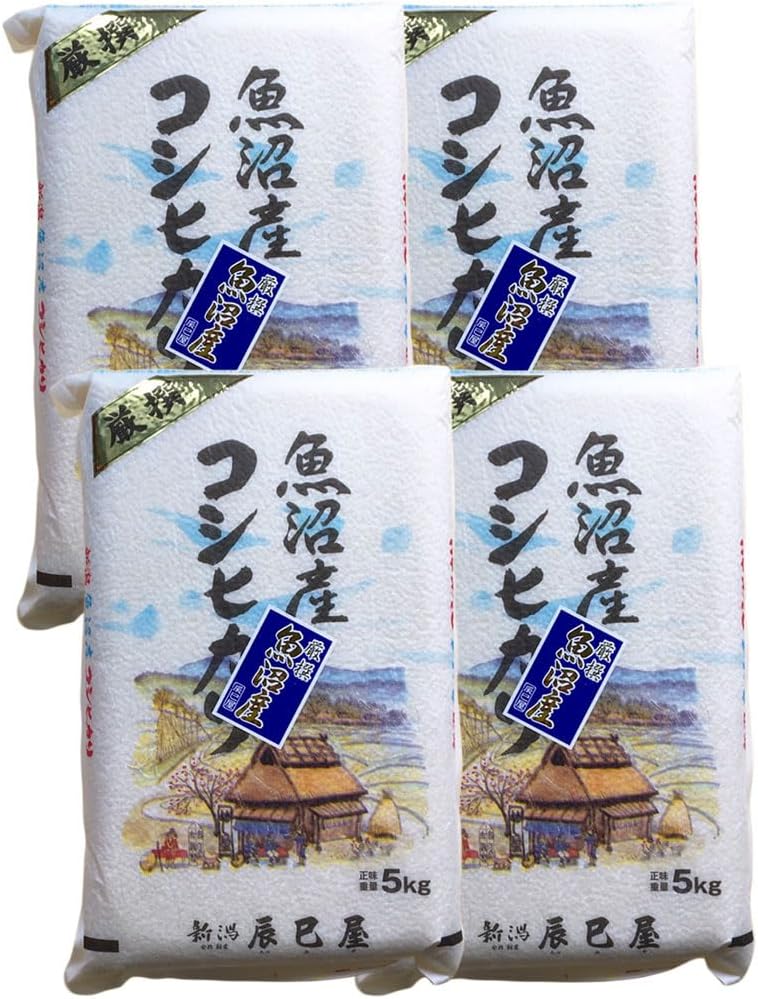 [精米] 新潟県産 北魚沼産 (旧広瀬・守門村) コシヒカリ 5kg 白米 新潟辰巳屋 令和7年産
