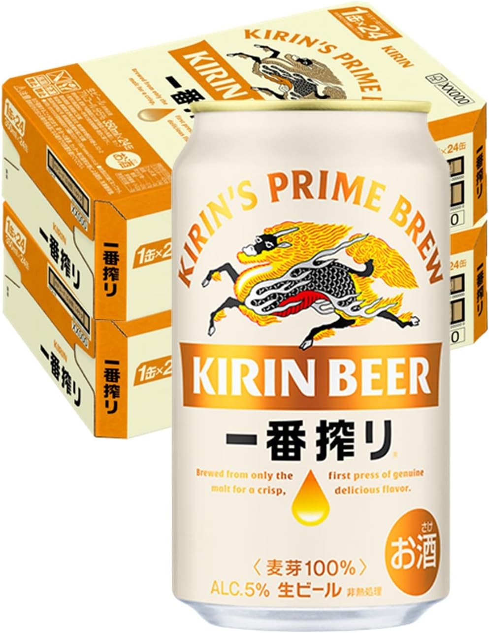一番搾り キリン ビール350ml×24本 生ビール
