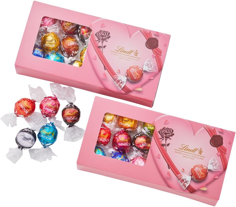 【 Lindt 公式】リンツ チョコレート テイスティングセット バレンタイン 個包装 ギフト ショッピングバッグS付