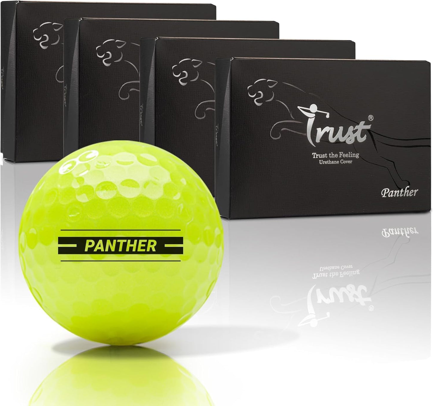 TRUST トラスト ゴルフボール Panther パンサー ウレタンカバー 1ダース12個 / 4ダース48個 オレンジ