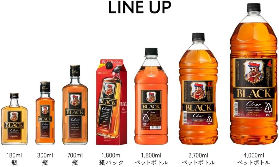 ブラックニッカ ウイスキー4000ml ブラックニッカ クリア 【ウイスキー 日本 】
