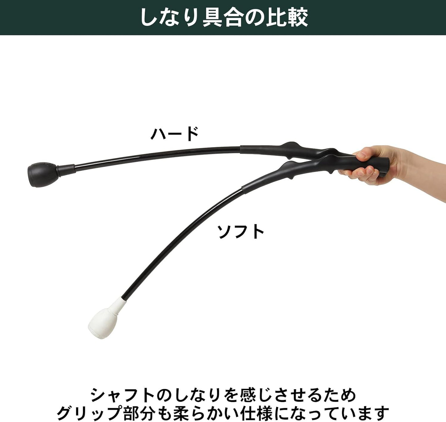 Tabata(タバタ) ゴルフ 素振り スイング改善 空気入れ簡単 持ち運びに便利 トレーニング 練習器具 スイング練習機 ゴルフ練習用品 三角先生 Fit GV0366
