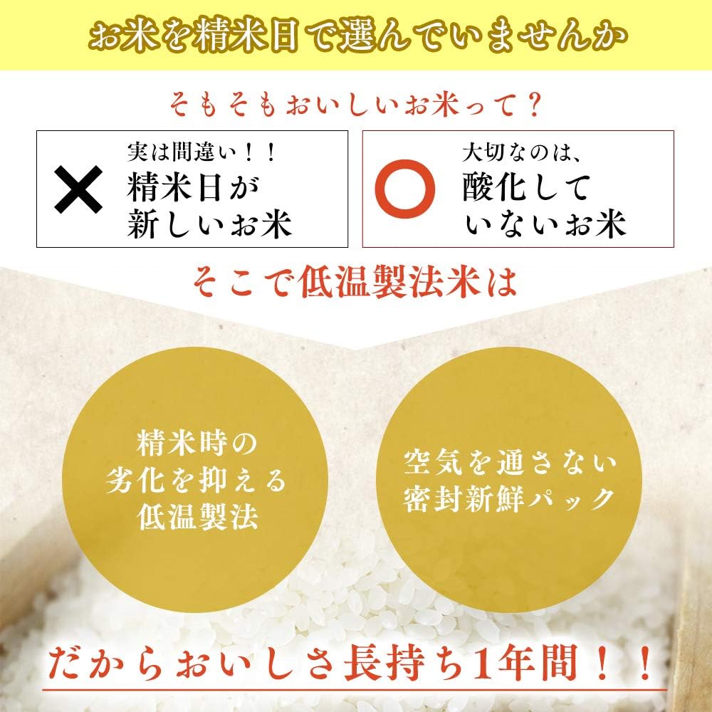 北海道産 ななつぼし 2kg（無洗米）