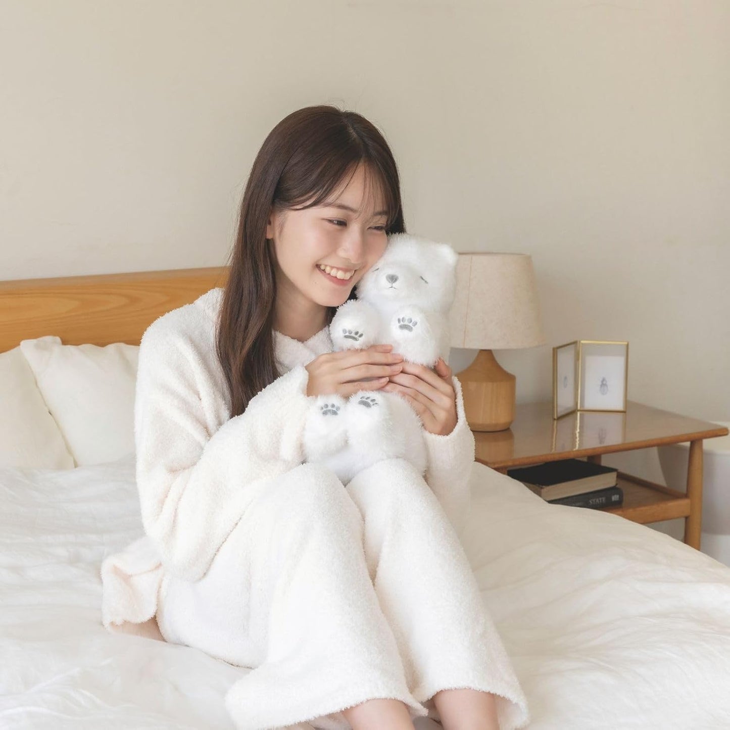 りぶはあと ソイネ ブラン 添い寝まくら ぬいぐるみ Mサイズ 全長約43cm