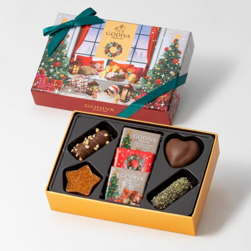 クリスマス ゴディバ（GODIVA）ブッシュ ド ノエル アソートメント（7粒入） チョコレート 冬ギフト お歳暮