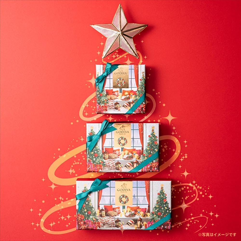クリスマス ゴディバ（GODIVA）ブッシュ ド ノエル アソートメント（7粒入） チョコレート 冬ギフト お歳暮