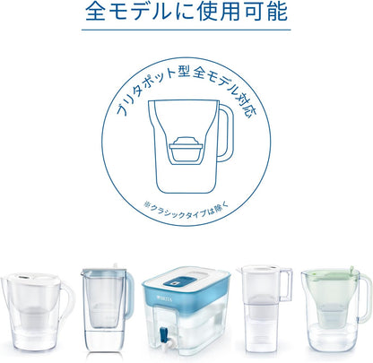 ブリタ カートリッジ 浄水器 ポット型 交換用 4個入 PFOS/PFOA除去試験済 マクストラプロ カートリッジ ピュアパフォーマンス ポリプロピレン ポリエチレンテレフタレート 【日本正規品】 ホワイト