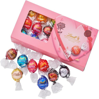 【 Lindt 公式】リンツ チョコレート テイスティングセット バレンタイン 個包装 ギフト ショッピングバッグS付