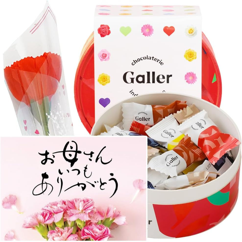 ガレー Galler チョコレート ベルギー王室御用達 ナノバー 30個入り 母の日 ギフト スイーツ お菓子 個包装 お取り寄せ 手さげ袋付き