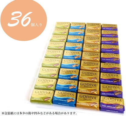 【36個】ゴディバ ナポリタン 4種類×9個 チョコレート 大容量 バラ売り 小分け 自宅用 ばらまき イベント ライムキッチンC0013