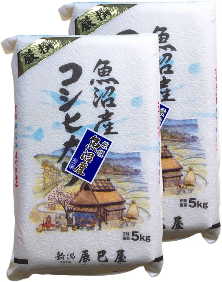 [精米] 新潟県産 北魚沼産 (旧広瀬・守門村) コシヒカリ 5kg 白米 新潟辰巳屋 令和7年産