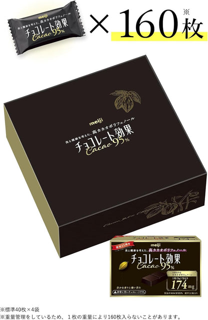 チョコレート効果 明治 カカオ95%大容量ボックス 800g