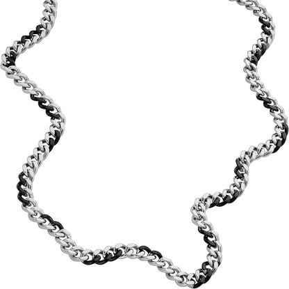 Diesel（ディーゼル）ステンレス製チェーンネックレス メンズ