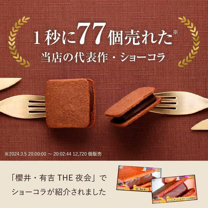 VANILLABEANS (バニラビーンズ) ショーコラ & パリトロ セット (4個入 ピンク色包装紙) バレンタイン バレンタインデー チョコレート ギフト (手提げ袋付き 個包装) お菓子 詰め合わせ ※賞味期限は発送日から10日程度※