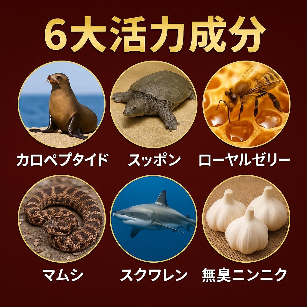 【よみがえる自信】極勃玉 30粒入り カロペプタイド、スッポン、マムシ、スクワレン、ローヤルゼリー
