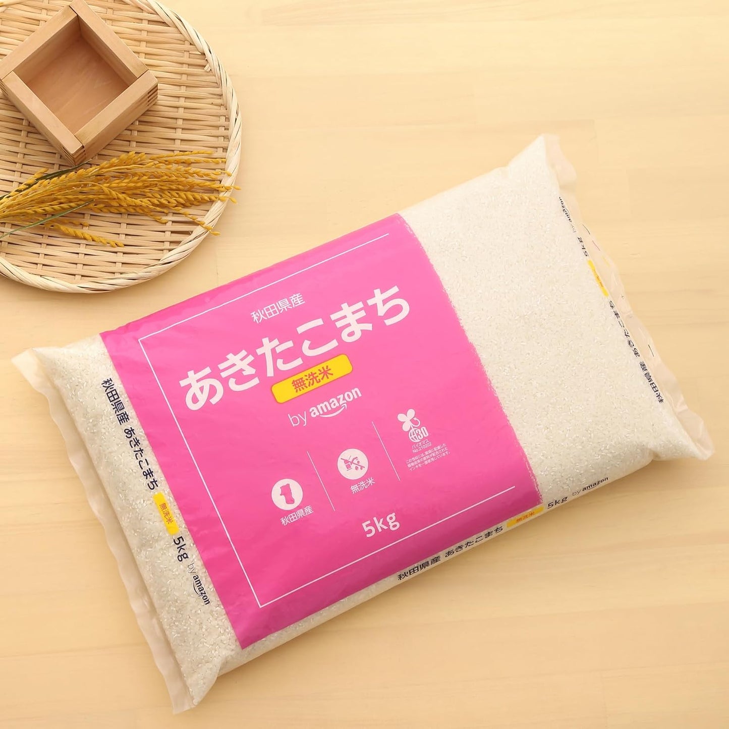 秋田県産 あきたこまち 無洗米 5kg 令和7年産