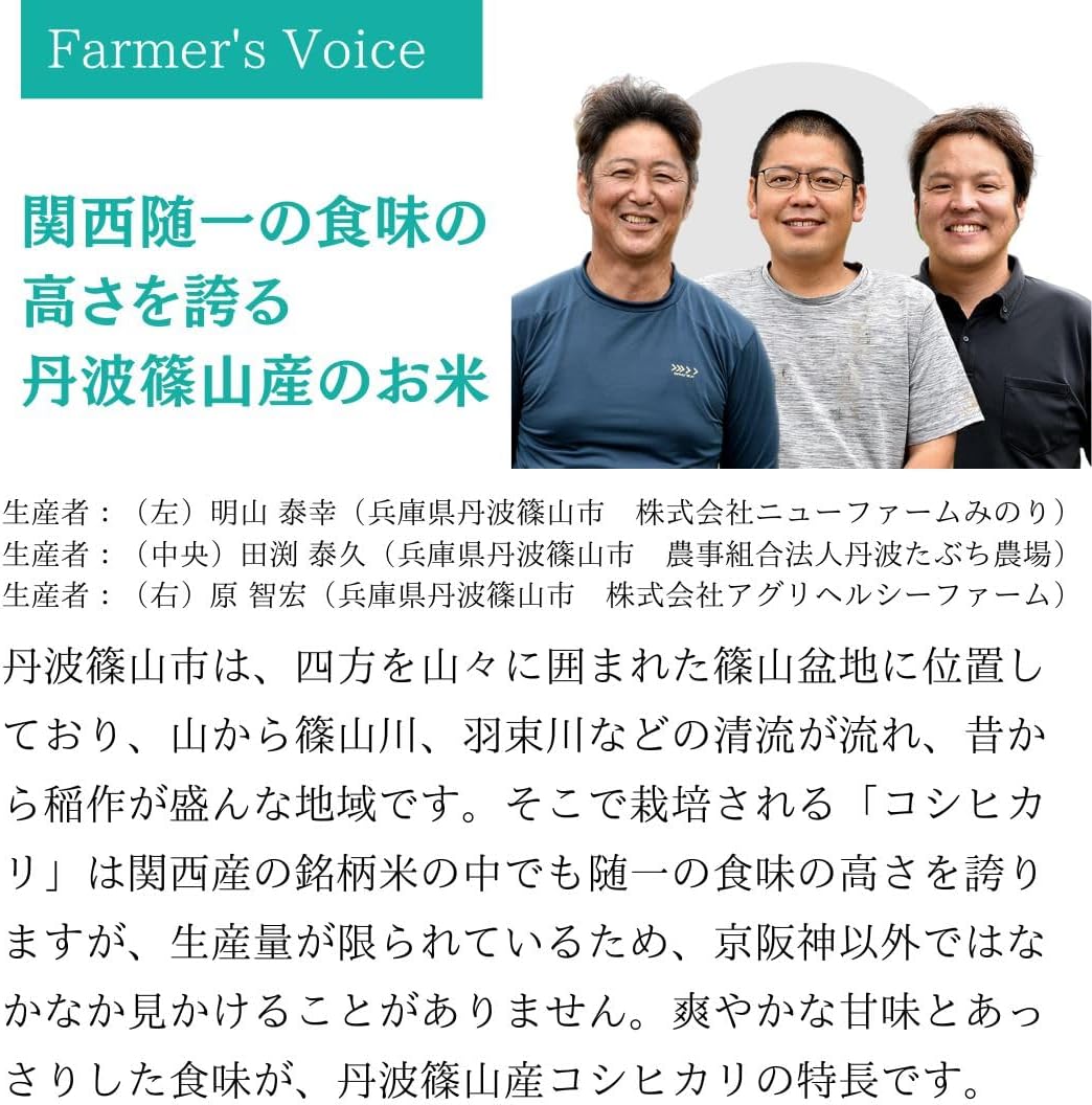 スマート米 米 玄米 無洗米 5kg 兵庫県丹波篠山産 コシヒカリ 令和7年産 残留農薬不検出 定期便 国産米