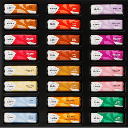 ガレー Galler チョコレート ベルギー王室御用達 ミニバー 24本入り 母の日 ギフト スイーツ お菓子 個包装 お取り寄せ 手さげ袋付き