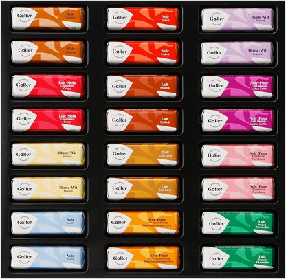 ガレー Galler チョコレート ベルギー王室御用達 ミニバー 24本入り 母の日 ギフト スイーツ お菓子 個包装 お取り寄せ 手さげ袋付き