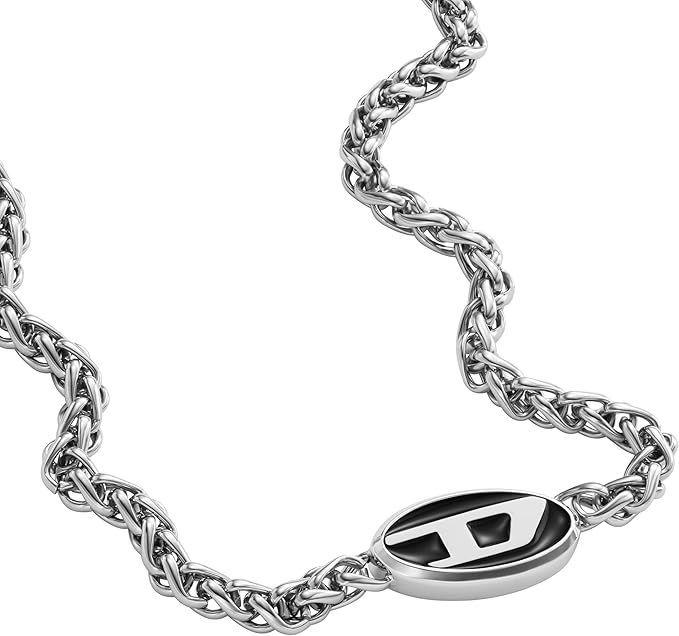 Diesel（ディーゼル）ステンレス製チェーンネックレス メンズ