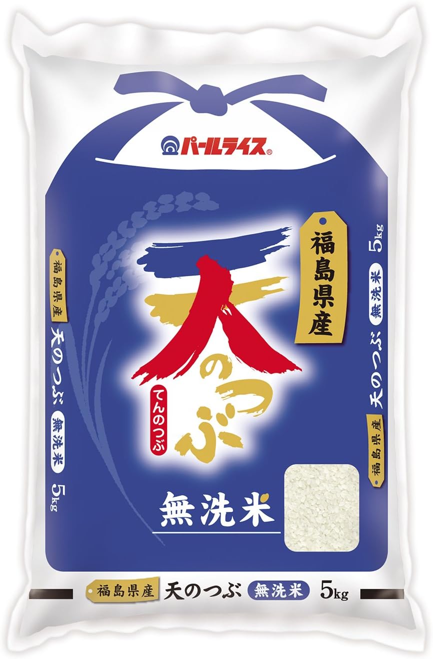 パールライス 福島県産 無洗米 天のつぶ 5kg 令和7年産