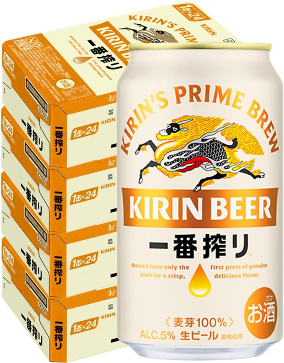 一番搾り キリン ビール350ml×24本 生ビール