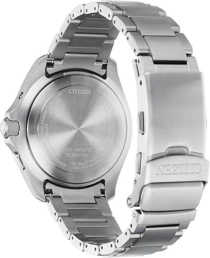 [CITIZEN] 腕時計 PROMASTER (電波時計 / 20気圧 防水/デイ＆デイト) AT6085-50E 軽量 チタン 光発電エコ・ドライブ LANDシリーズ サファイアガラス メンズ ビジネス アウトドア アナログ 見やすい 夜光 日付 秒針 ギフト 電波ソーラー