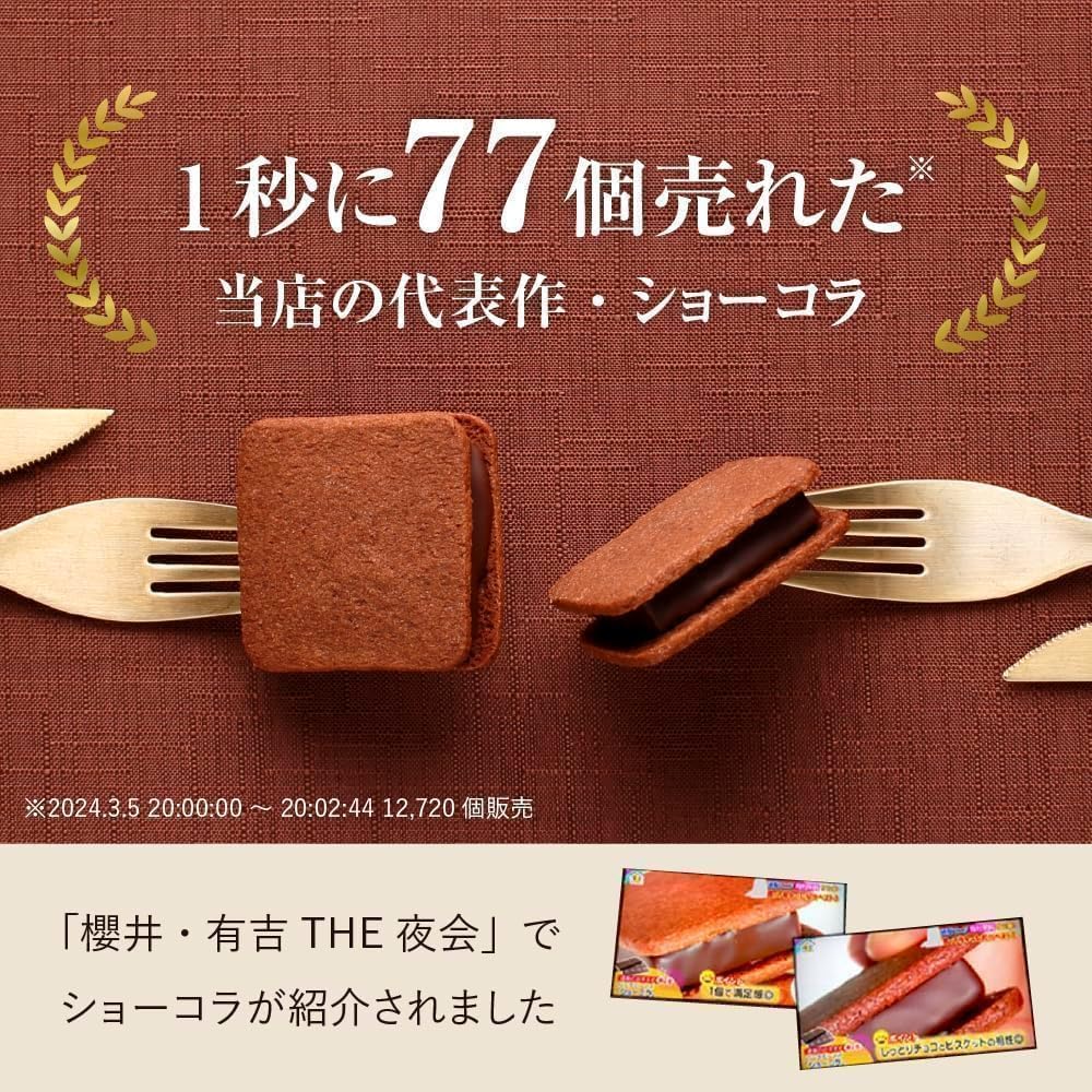 VANILLABEANS (バニラビーンズ) ショーコラ & パリトロ セット チョコレート ギフト お菓子 (手提げ袋付き 個包装) 詰め合わせ 菓子折り お返し プレゼント 手土産 ご褒美 スイーツ チョコサンド