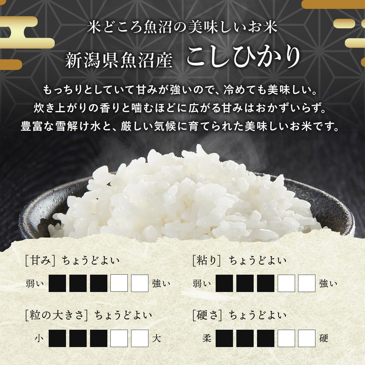 野沢農産 令和7年産 米 お米 無洗米 新潟県 魚沼産 コシヒカリ 5kg mybest 2026年3月受賞