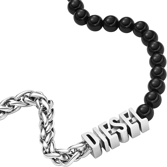 Diesel（ディーゼル）ステンレス製チェーンネックレス メンズ