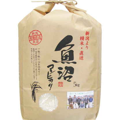 田中米穀 【精米】新潟県魚沼産 白米 手縛りクラフト コシヒカリ 5kg 令和7年産