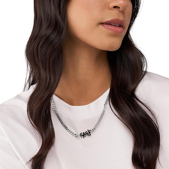 Diesel（ディーゼル）ステンレス製チェーンネックレス メンズ