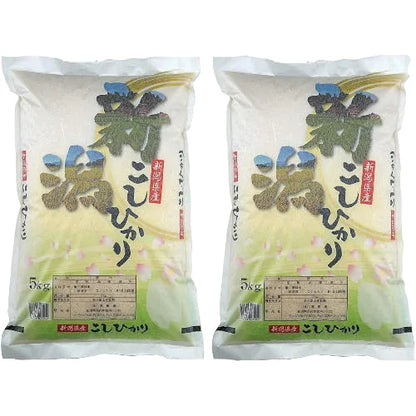 白米 10kg 新潟県産 コシヒカリ 令和7年産 お米マイスター厳選 自家精米 越後の米穀商高田屋（5kg×2))