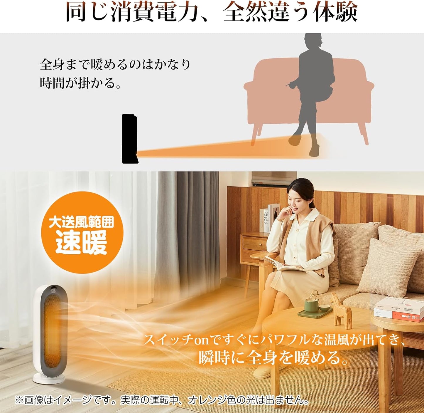 『2025冬新型』 セラミックヒーター 【ECO知能恒温 節電対策】 セラミックファンヒーター 暖房器具 省エネ 電気 首振り 3段階温度調整 800W/1200W 切り忘れ防止 二重過熱保護 転倒OFF タイマー機能 リモコン付き 大風量 速暖 電気ストーブ 電気ヒーター 足元 スリム タワー 脱衣所 寝室 トイレ 日本語取扱説明書 8畳 S720 クリーム
