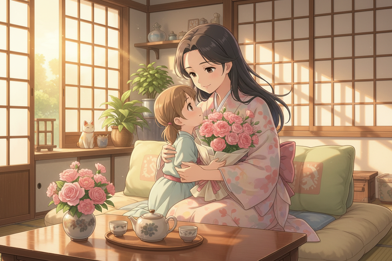 母亲节吉卜力风