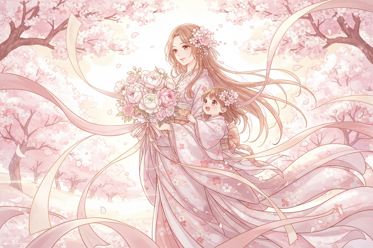 母亲节樱花风